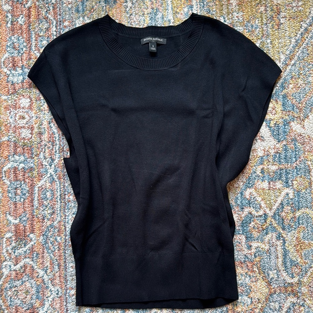 Banana Republic Black Sweater Tank